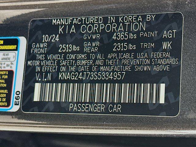 used 2025 Kia K5 car, priced at $19,997