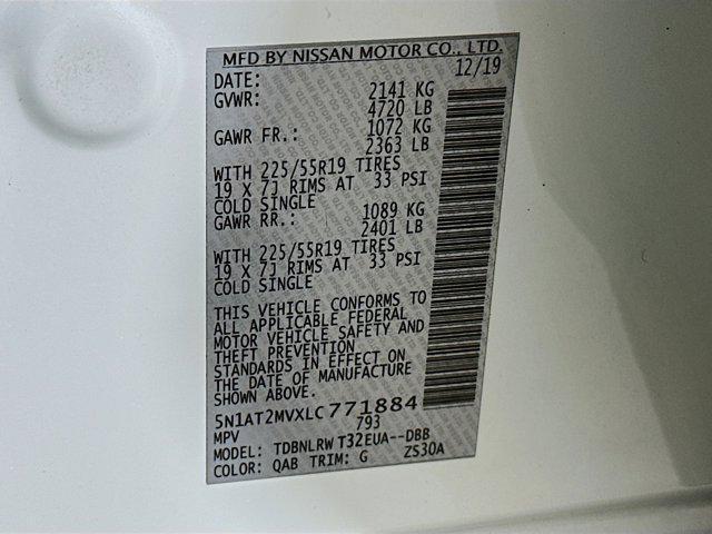 used 2020 Nissan Rogue car, priced at $17,496