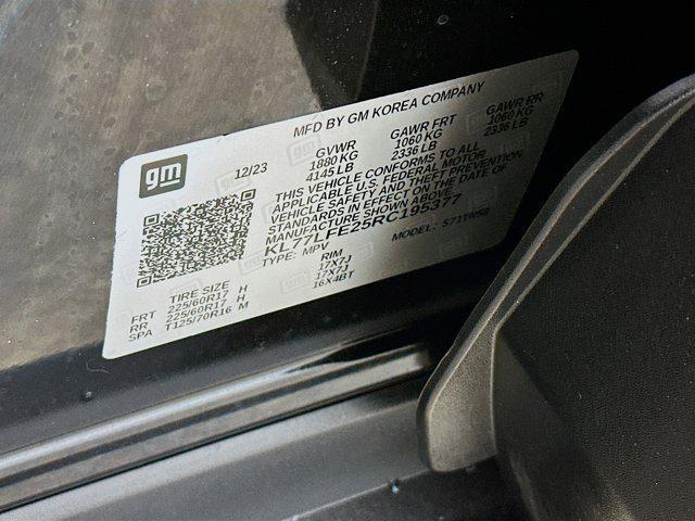 used 2024 Chevrolet Trax car, priced at $18,487