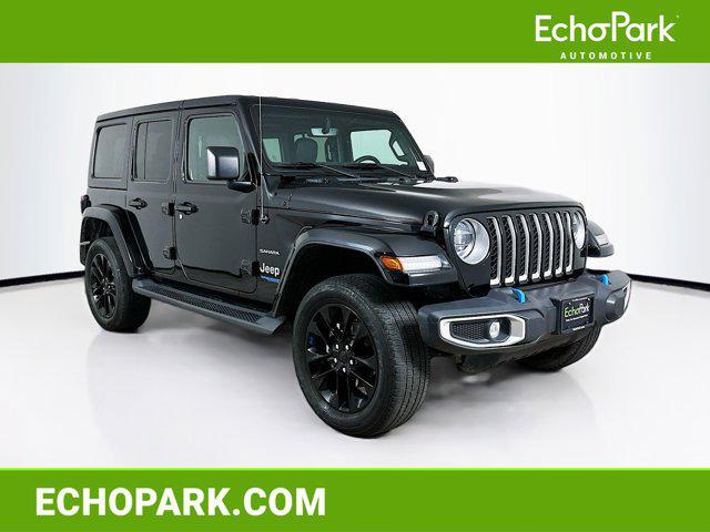 used 2022 Jeep Wrangler Unlimited 4xe car, priced at $25,997