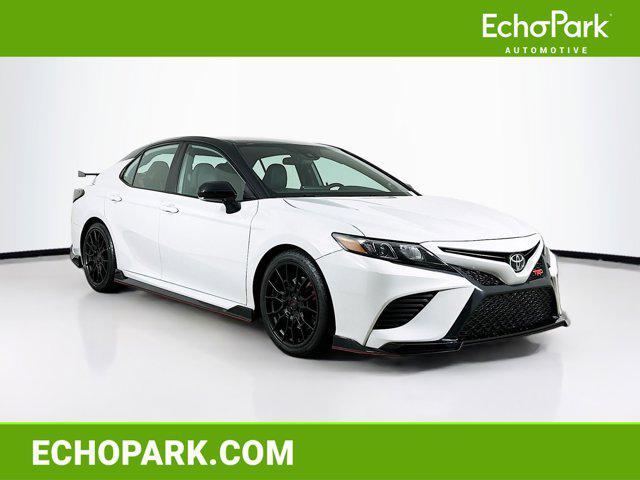 used 2021 Toyota Camry car, priced at $25,496