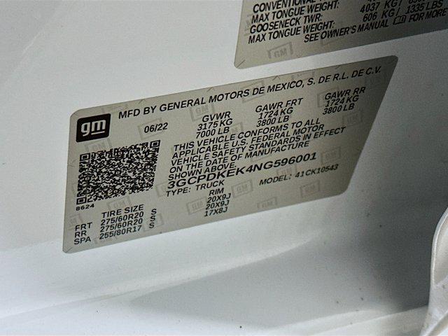 used 2022 Chevrolet Silverado 1500 car, priced at $31,487