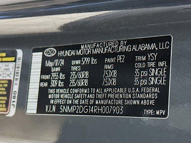 used 2024 Hyundai Santa Fe car, priced at $29,487