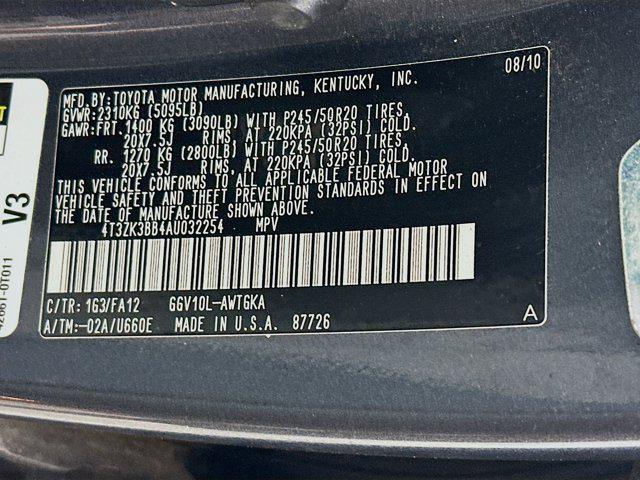 used 2010 Toyota Venza car, priced at $9,596