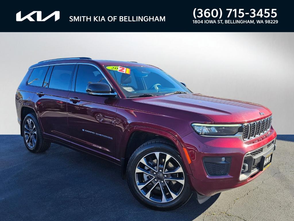 used 2021 Jeep Grand Cherokee L car, priced at $28,468
