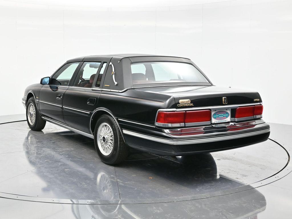 used 1990 Lincoln Continental car, priced at $10,000