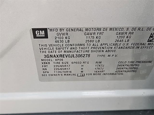 used 2018 Chevrolet Equinox car, priced at $10,987