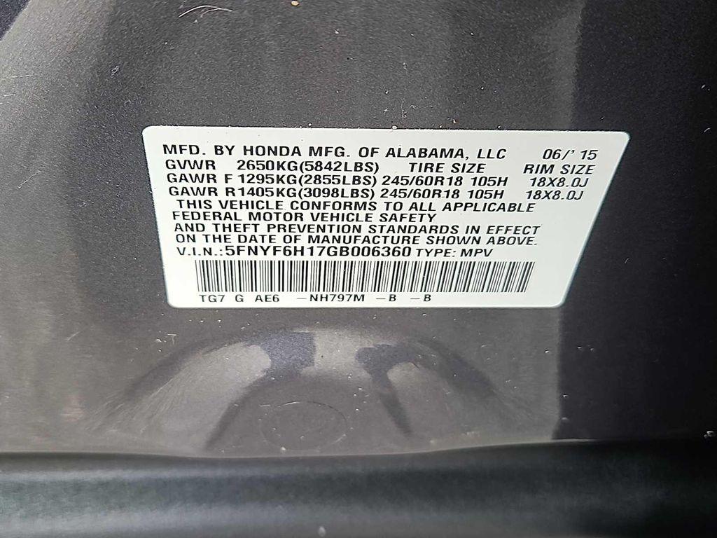 used 2016 Honda Pilot car, priced at $12,987