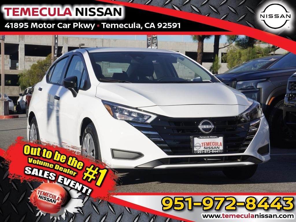 new 2025 Nissan Versa car, priced at $15,393