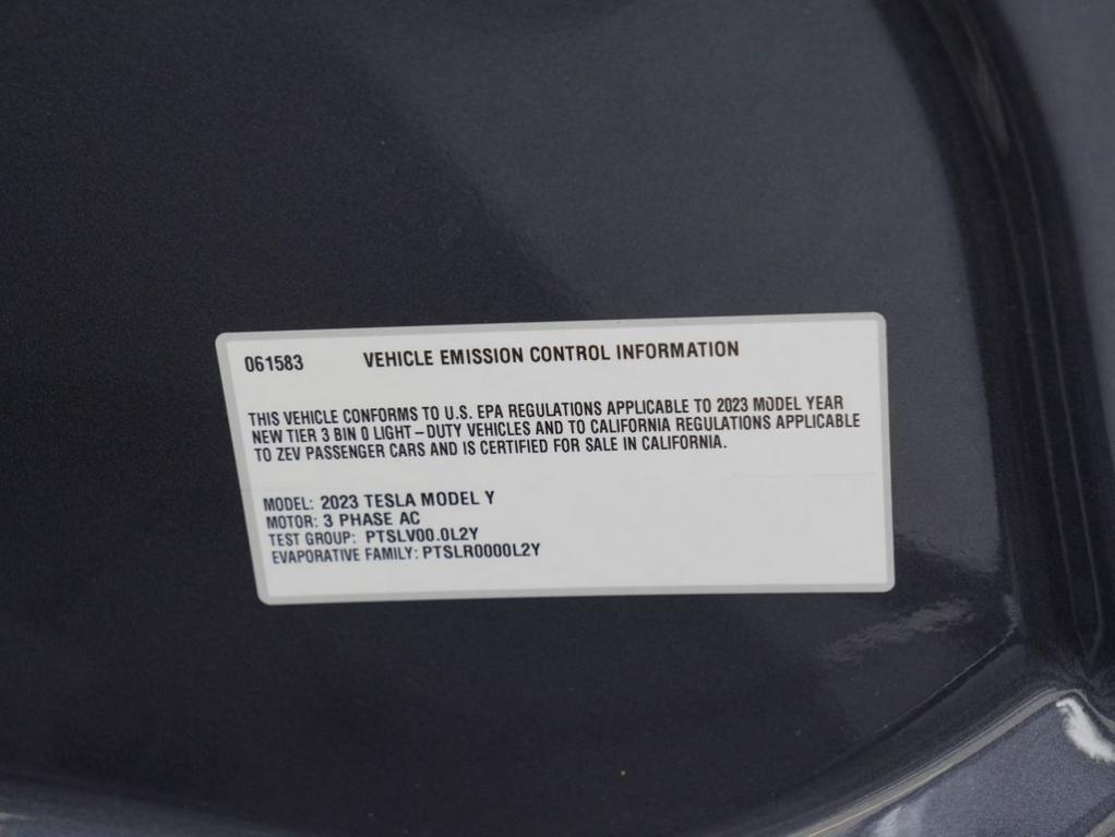 used 2023 Tesla Model Y car, priced at $32,583