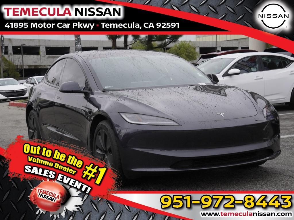 used 2025 Tesla Model 3 car, priced at $35,370