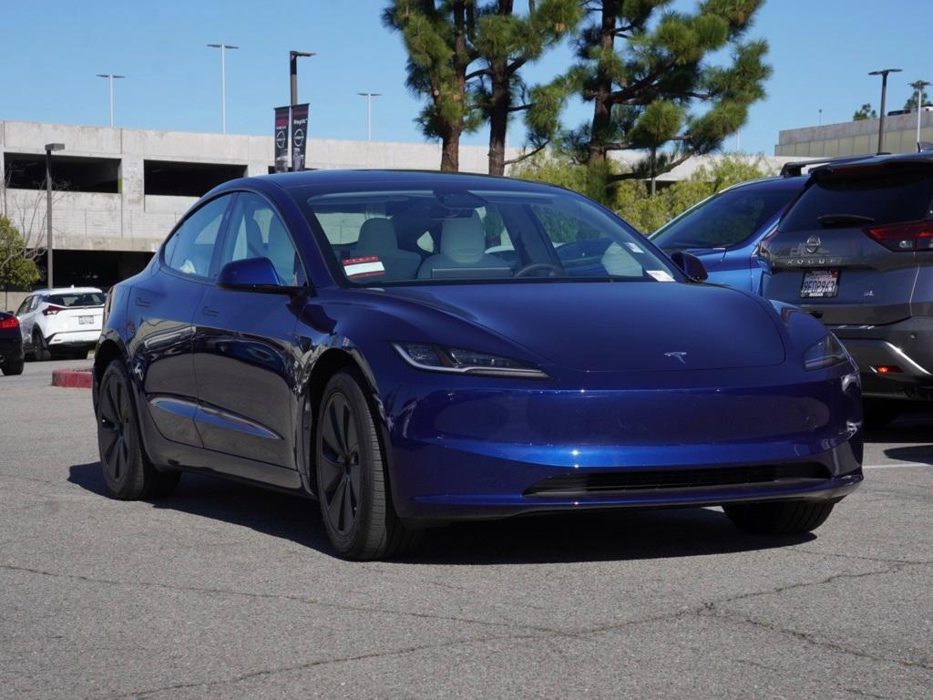 used 2025 Tesla Model 3 car, priced at $36,262