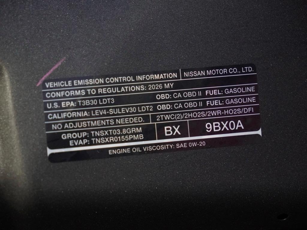 new 2026 Nissan Frontier car, priced at $37,137