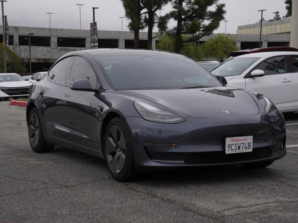 used 2022 Tesla Model 3 car, priced at $22,493