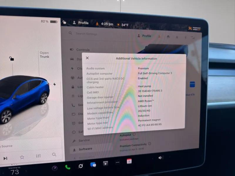 used 2023 Tesla Model Y car, priced at $27,995