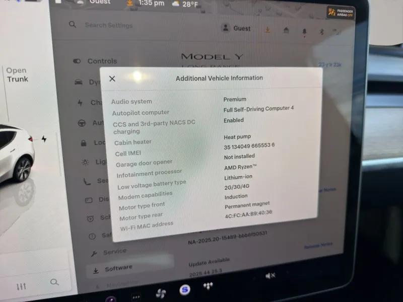 used 2023 Tesla Model Y car, priced at $28,995