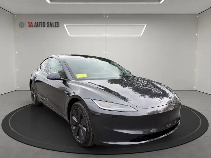 used 2024 Tesla Model 3 car, priced at $32,495
