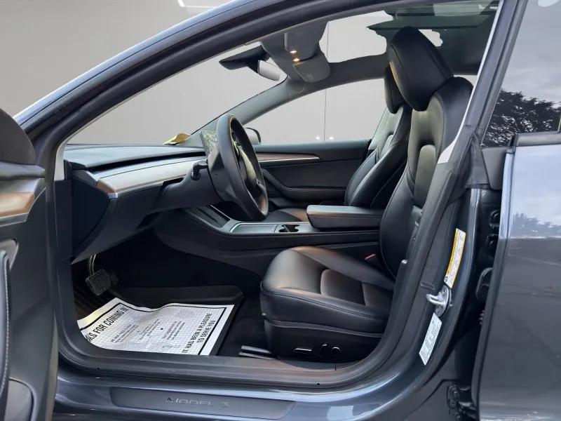 used 2023 Tesla Model 3 car, priced at $29,495