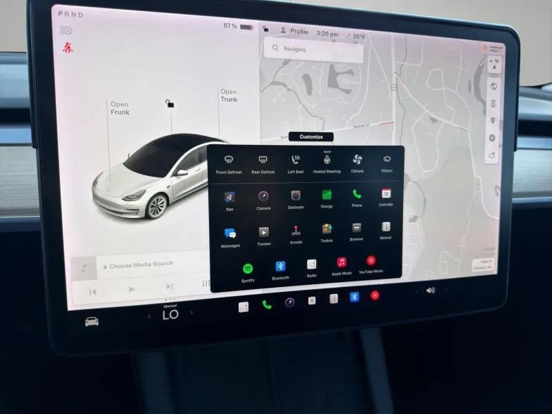 used 2021 Tesla Model 3 car, priced at $23,495