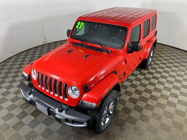 used 2023 Jeep Wrangler car, priced at $29,500