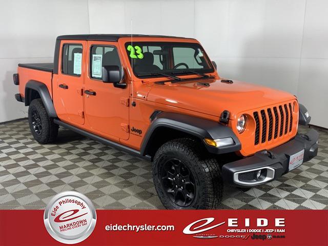 used 2023 Jeep Gladiator car, priced at $29,500