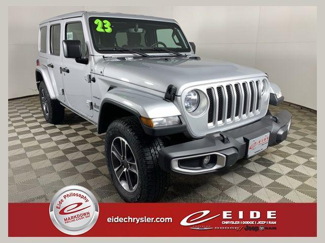 used 2023 Jeep Wrangler car, priced at $30,000