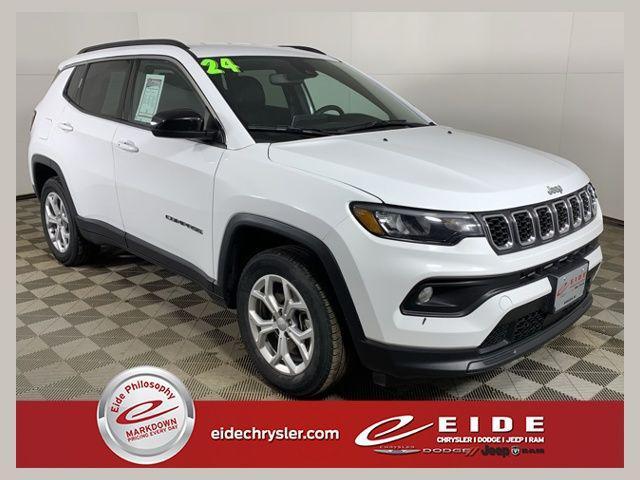 used 2024 Jeep Compass car, priced at $19,000