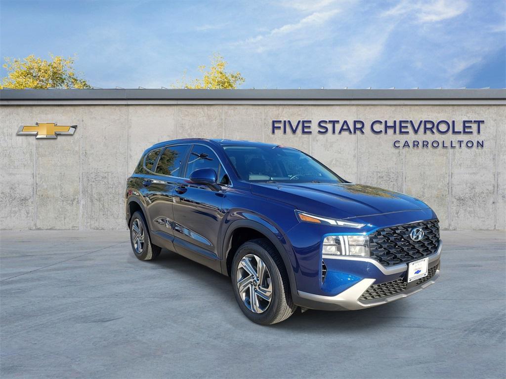 used 2021 Hyundai Santa Fe car, priced at $19,250