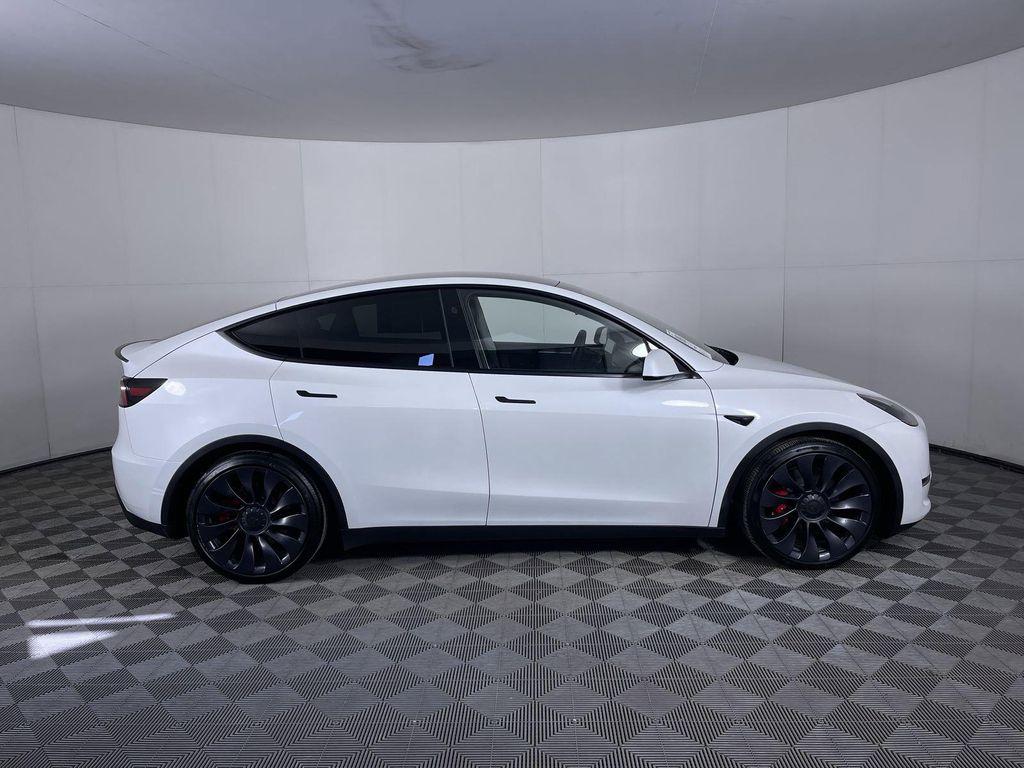 used 2025 Tesla Model Y car, priced at $43,921