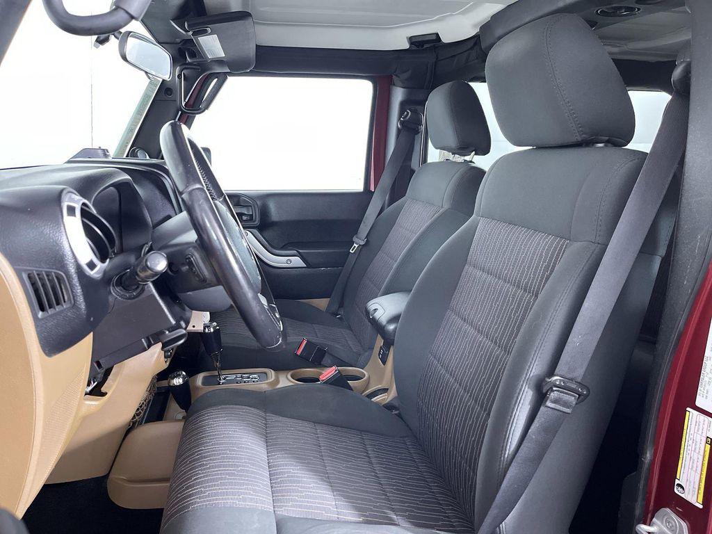 used 2012 Jeep Wrangler Unlimited car, priced at $14,700