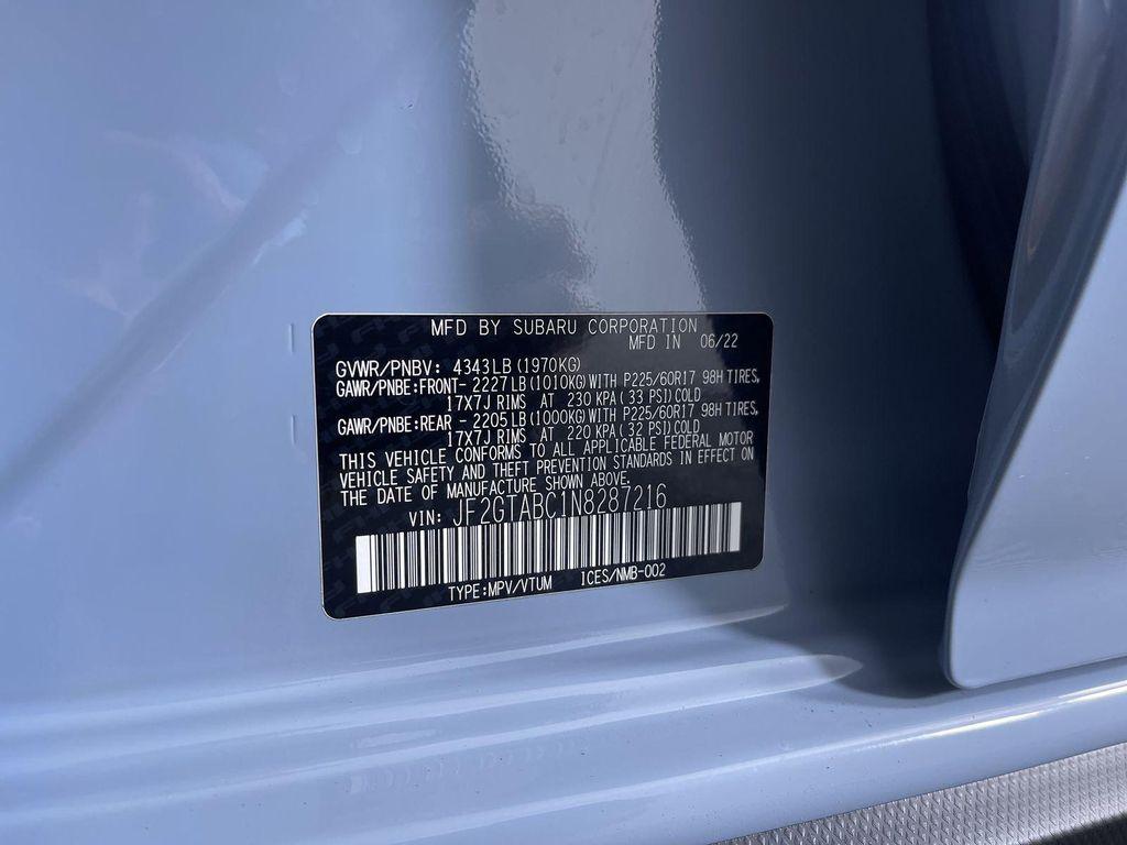 used 2022 Subaru Crosstrek car, priced at $23,278