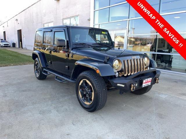 used 2014 Jeep Wrangler Unlimited car, priced at $17,995