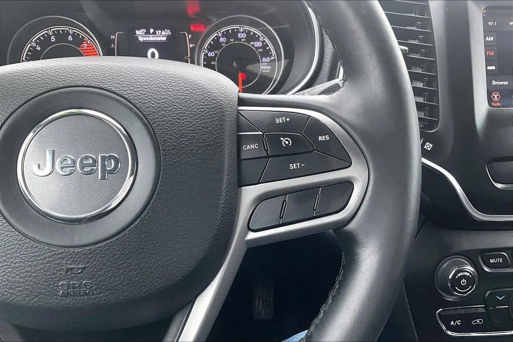 used 2019 Jeep Cherokee car, priced at $15,500