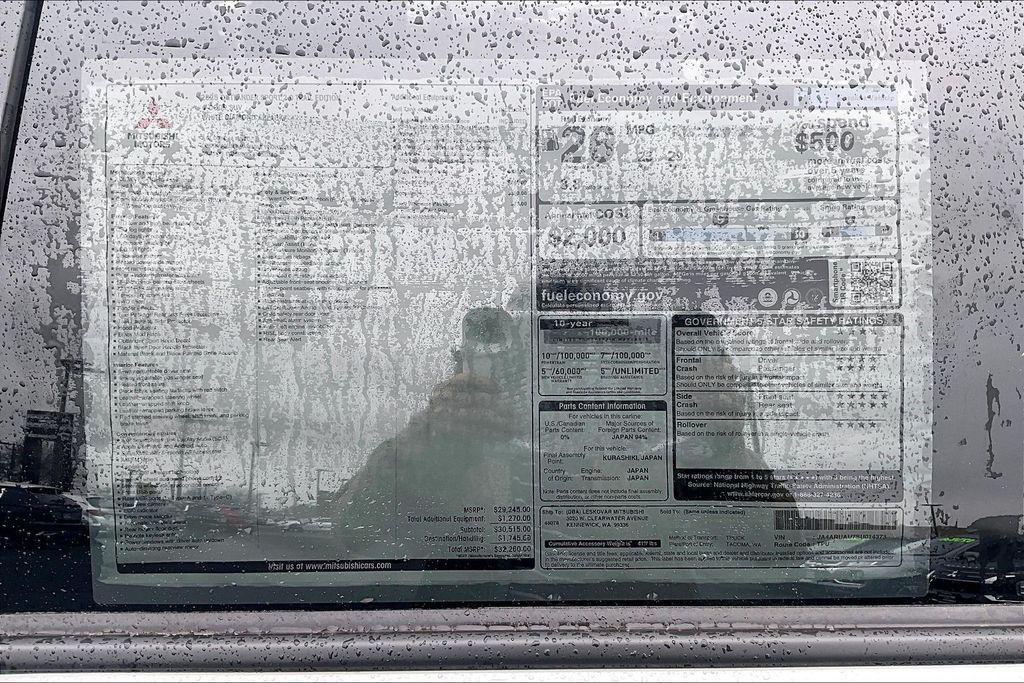 new 2025 Mitsubishi Outlander Sport car, priced at $25,998