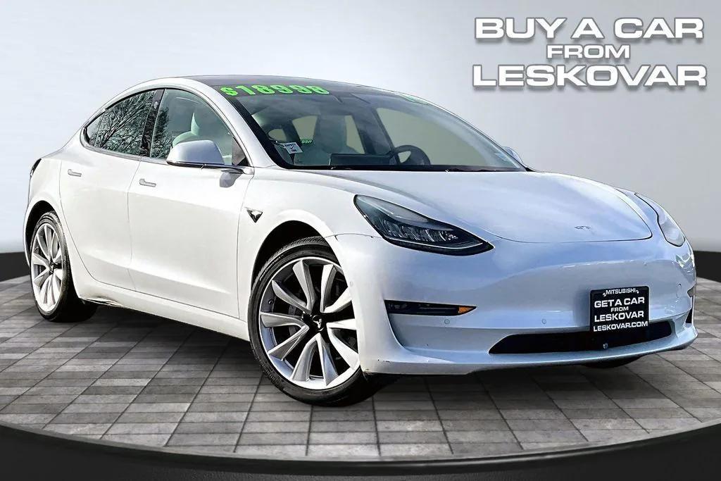 used 2019 Tesla Model 3 car, priced at $18,998