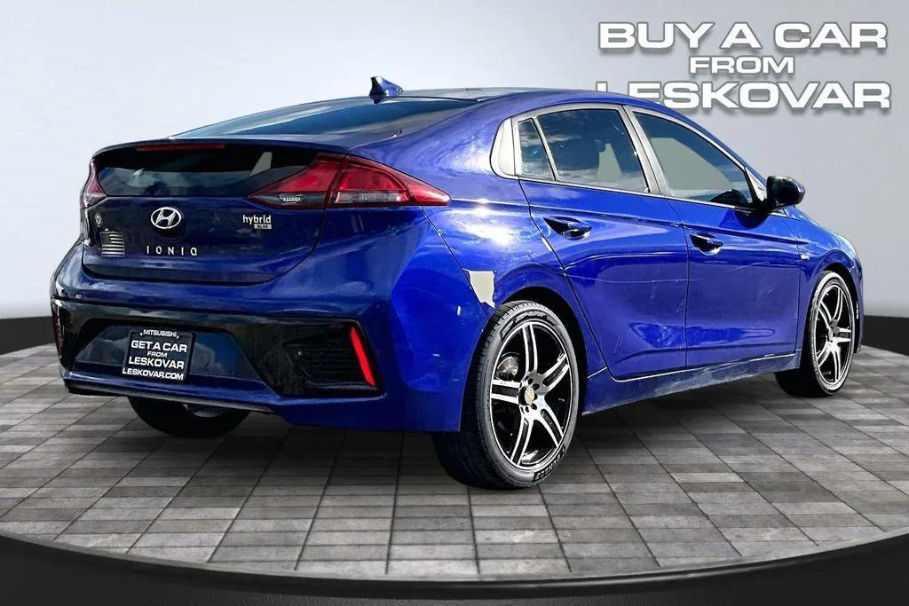 used 2019 Hyundai Ioniq Hybrid car, priced at $4,500