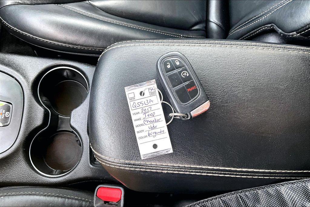 used 2017 Jeep Cherokee car, priced at $9,998