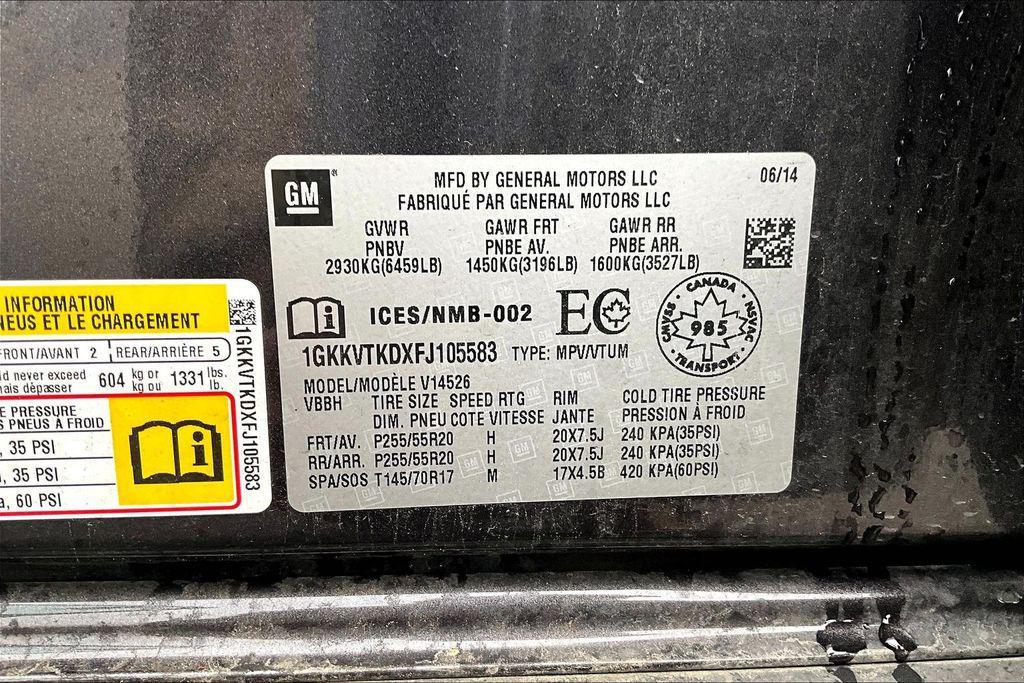 used 2015 GMC Acadia car, priced at $6,998