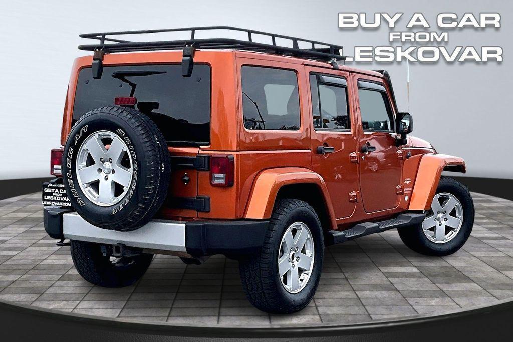 used 2011 Jeep Wrangler Unlimited car, priced at $8,500