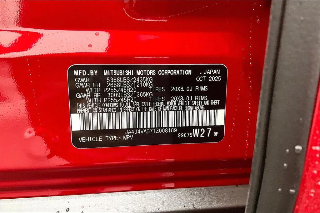 new 2026 Mitsubishi Outlander car, priced at $35,498