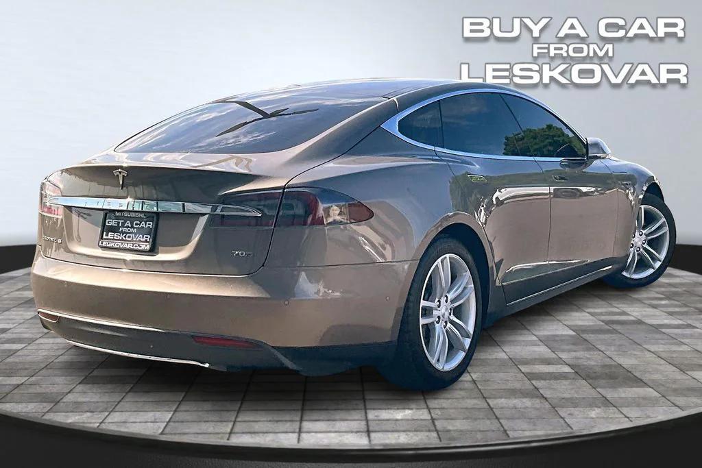 used 2015 Tesla Model S car, priced at $13,998