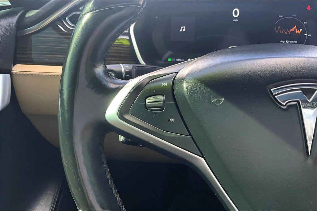 used 2015 Tesla Model S car, priced at $13,998