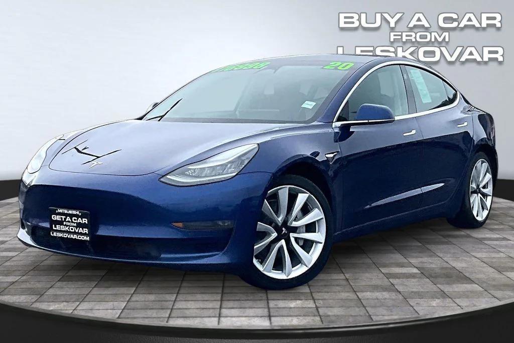used 2020 Tesla Model 3 car, priced at $16,998