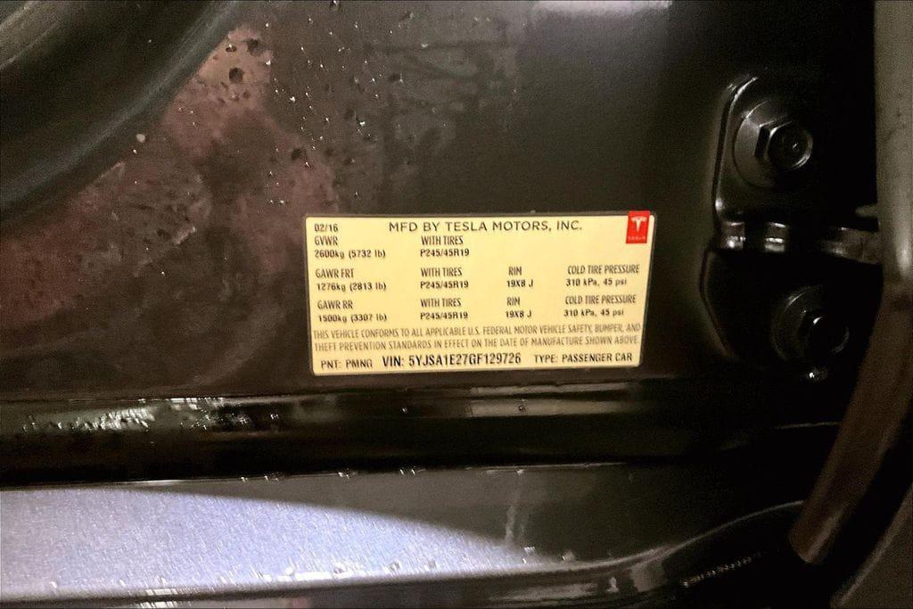 used 2016 Tesla Model S car, priced at $12,998