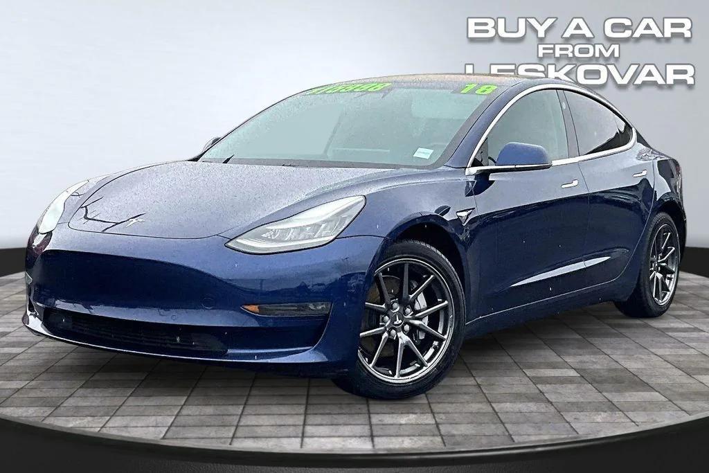 used 2018 Tesla Model 3 car, priced at $15,998