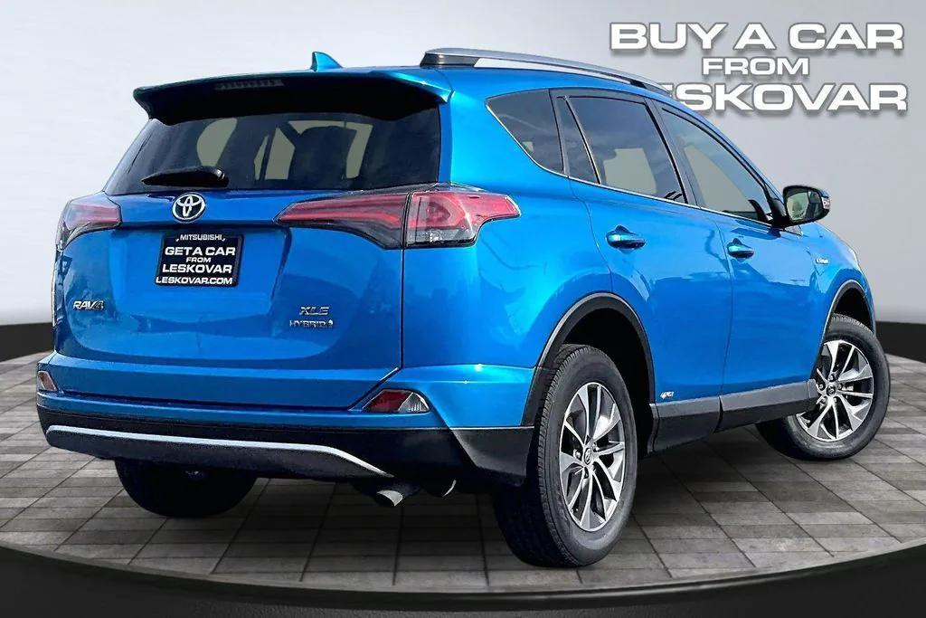 used 2018 Toyota RAV4 Hybrid car, priced at $26,500
