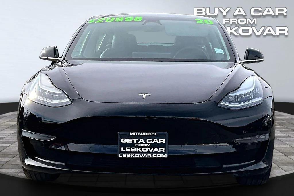 used 2020 Tesla Model 3 car, priced at $20,998