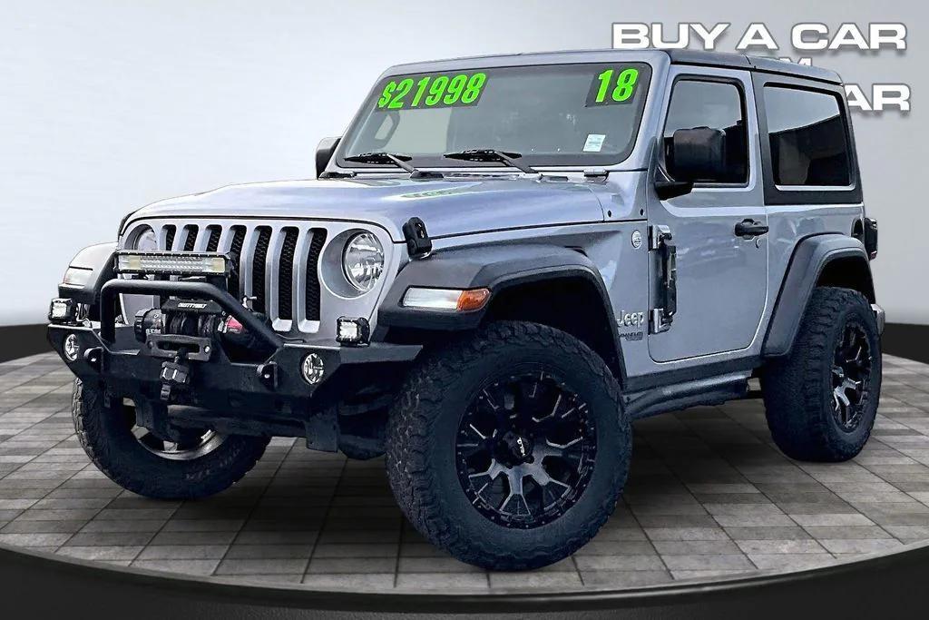 used 2018 Jeep Wrangler car, priced at $20,998