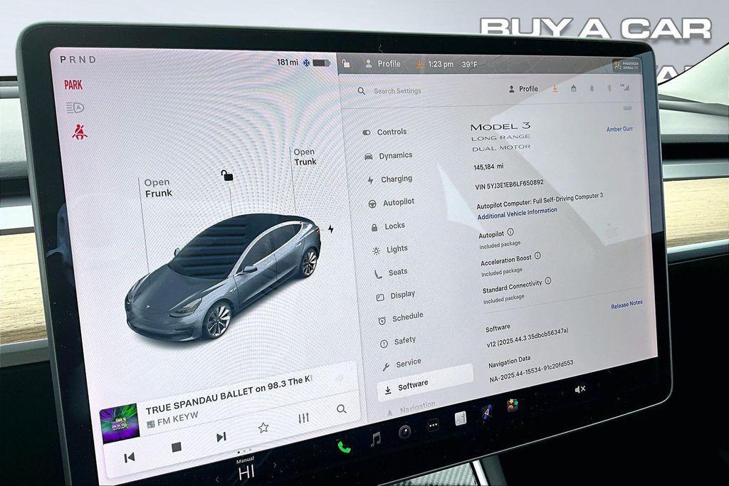used 2020 Tesla Model 3 car, priced at $13,998