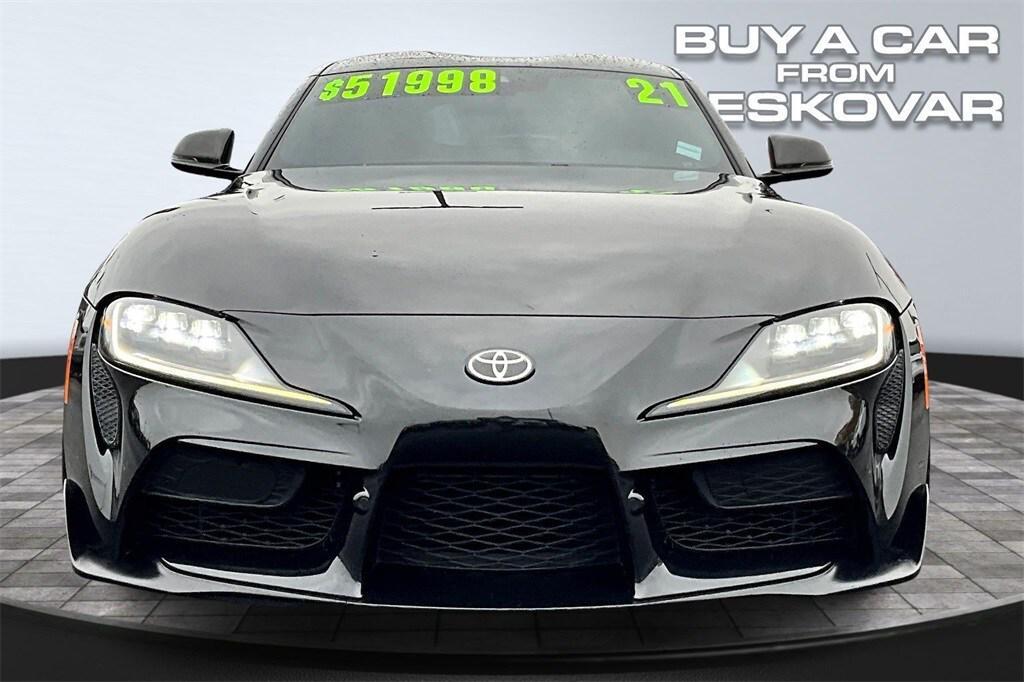 used 2021 Toyota GR Supra car, priced at $48,998
